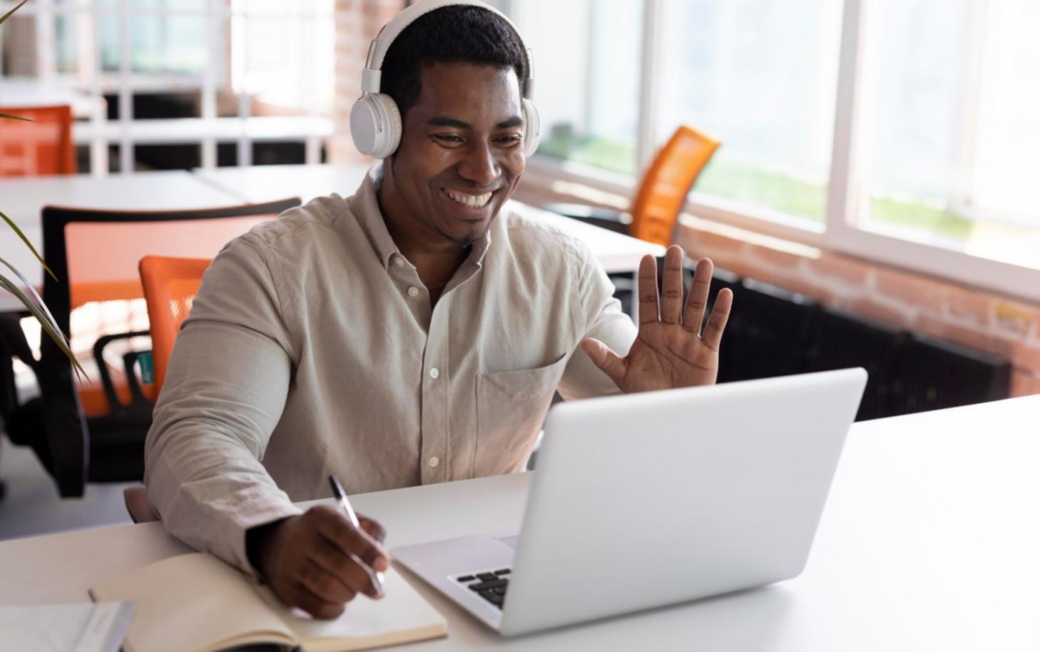Collaborative workspace showing financial analysis and team discussion